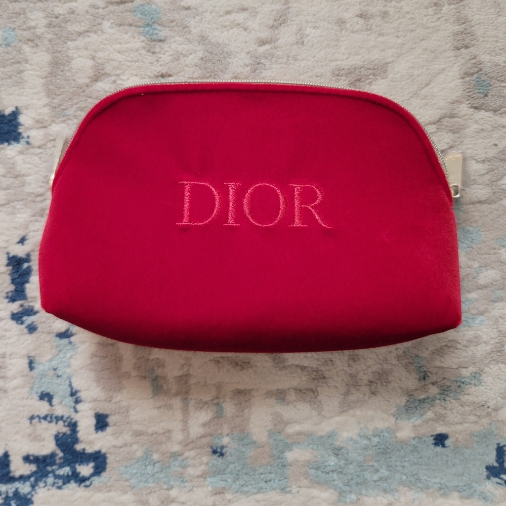 Dior Velvet Cosmetic Pouch